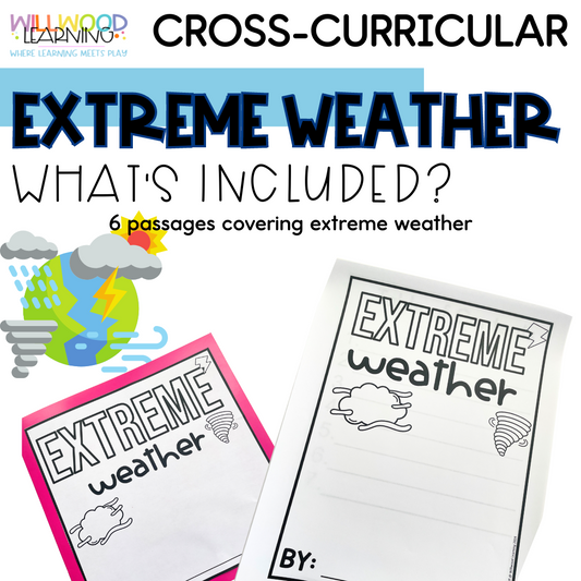 Extreme Weather | Text Dependent Writing |Cross Curricular Writing