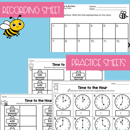 Hive Time to the Hour | Time to the Hour Practice